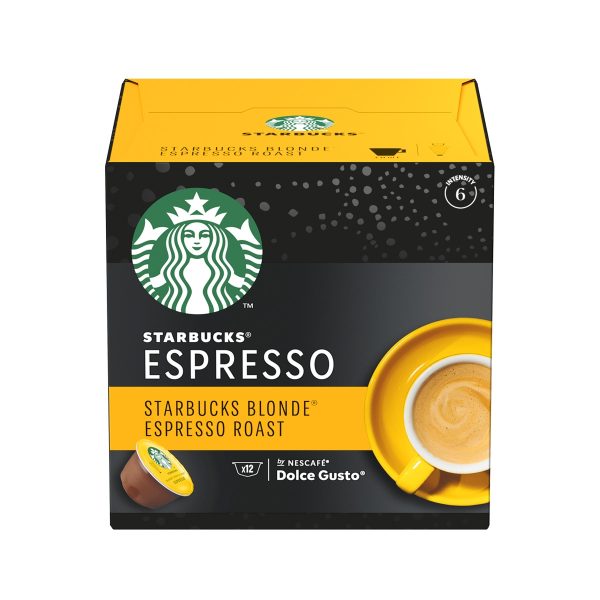 Starbucks Espresso Blonde Roast 12 Dolce Gusto Kompatibilnih Kapsula