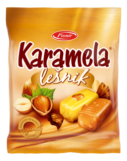 Bombone Pionir karamela lešnik, 100g