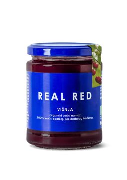 Real Red Organski voćni namaz od višnje, 200g