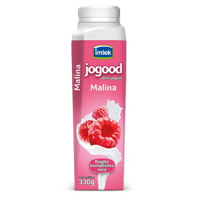 jogood Voćni jogurt malina 330 g tt