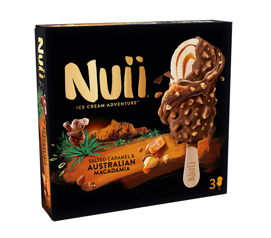 NUII Salted Caramel, 3x90ml