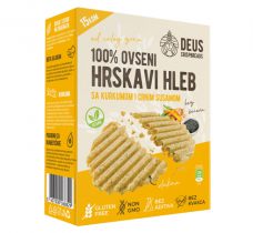 Ovseni hrskavi hlepcici sa kurkumom 150g Deus
