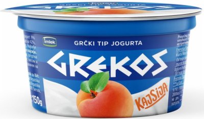 JOGURT GRČKI GREKOS KAJSIJA 150G