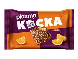 Plazma napolitanka kocka mlecna cokolda narandza 67.5g Bambi