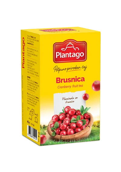 Brusnica caj 40g Plantago