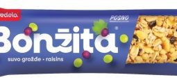 ŽITNI BAR SUVO GROŽĐE BONŽITA 25G / CEREAL BAR RAISINS BONŽITA 25G
