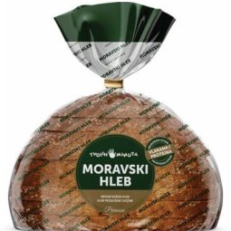 HLEB MORAVSKI SEČENI TVOJIH 5 MINUTA 350G / (BREAD MORAVSKI SLICED TVOJIH 5 MINUTA350G)