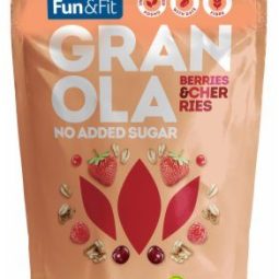 GRANOLA OVSENA CRVENO VOĆE FUN&FIT 60G