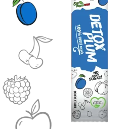 Detox Sljiva 15g, Mela Fruit vocna plocica