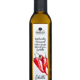 Extra Virgin Olive Oil Natural Flavoured Chilli 0.25l, Danilo`s