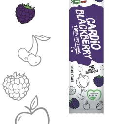 Cardio Blackberry 15g, Mela Fruit, vocna plocica