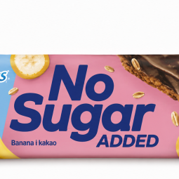 Bar bez dodatog šećera Banana&Kakao Wellness 23g