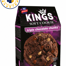 Biskvit Tri vrste čokolade Soft King 160g