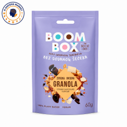 Granola ovsena Double čokolada Boom Box 60g