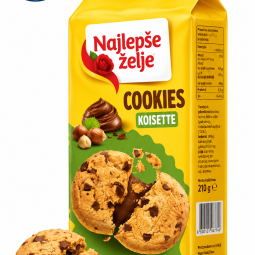 Keks Cookies Noisette Najlepše Želje 145g