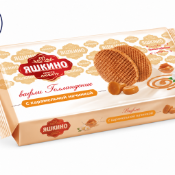 Keks vafl sa karamelom Jaškino 290g