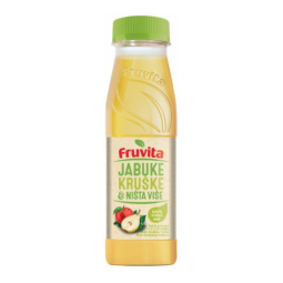 Fruvita Jabuke Kruške 0,33 l 100% Voće