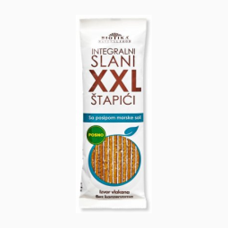 Biotika integralni slani XXL štapići sa posipom morske soli