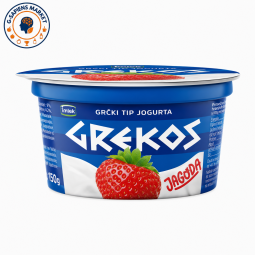 Jogurt grčki Grekos jagoda 150g