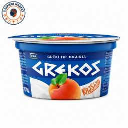 Jogurt grčki Grekos kajsija 150g