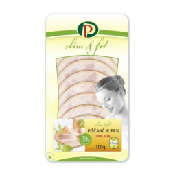 Perutnina Ptuj Slim & Fit Dimljene Pileće Prsi 100 g